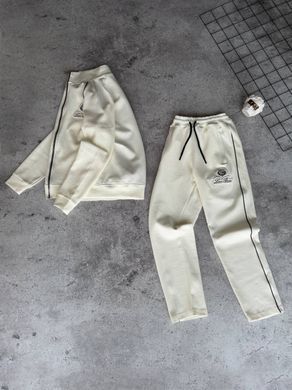 Чоловічий спортивний костюм Loro Piana білого кольору