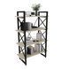 Стеллаж Loft на 4 полочки (1370х900х400) для дома и офиса ( дуб сомона )