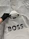 Світшот Boss сірий з лого