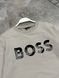 Світшот Boss сірий з лого