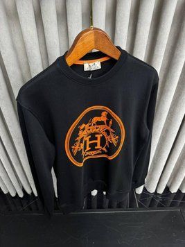 Світшот Hermes чорний