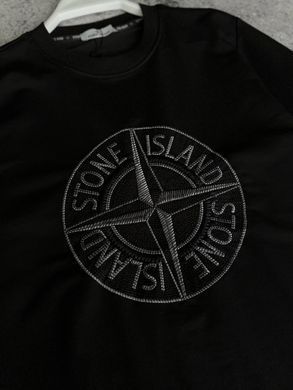 Чоловічий спортивний костюм Stone Island чорного кольору