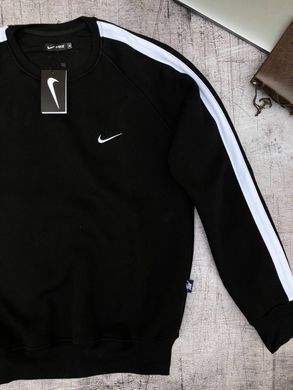Світшот - кофта Nike чорна на флісі