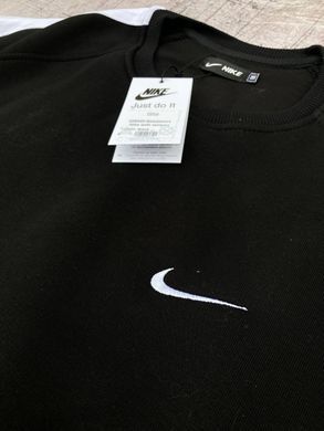 Світшот - кофта Nike чорна на флісі