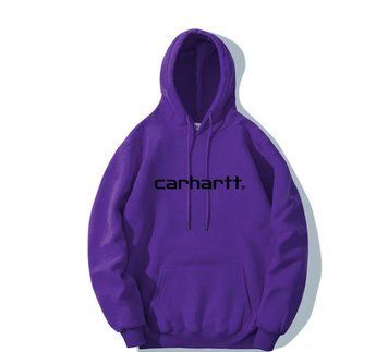 Худі унісекс CHARGARTT фіолетовий з лого