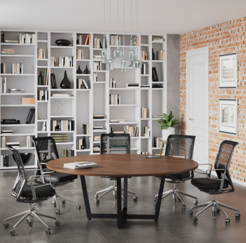 Стол для переговоров круглый Loft