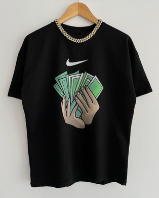 Футболка чоловіча чорна Nike Money man