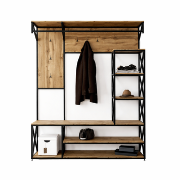 Прихожая в стиле лофт&nbsp;De Loft Urban Rack 1500
