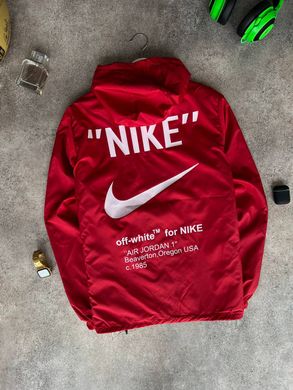 Мужская красная ветровка Nike легкая