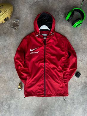 Мужская красная ветровка Nike легкая