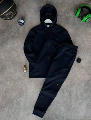 Чоловічий спортивний костюм C.P. Company чорного кольору