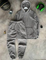 Спортивний костюм на флісі чоловічий Nike (сірий)