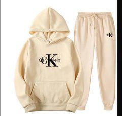 Спортивный костюм CALVIN KLEIN бежевый с лого