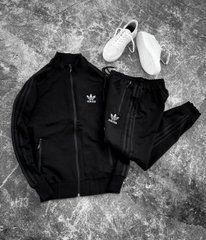 Спортивний костюм чоловічий Adidas (чорний)