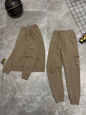 Спортивний костюм STONE ISLAND коричневий