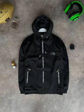 Мужская черная ветровка The North Face шикарного качества