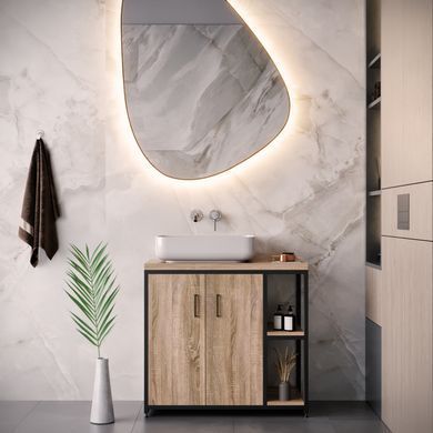 Тумба под умывальник в стиле лофт De Loft BathLine