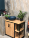 Тумба под умывальник в стиле лофт De Loft BathLine