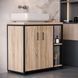 Тумба под умывальник в стиле лофт De Loft BathLine
