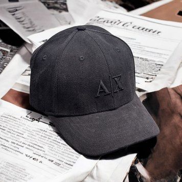 Кепка бейсболка Armani чорна