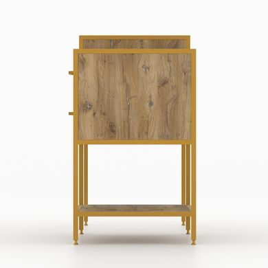 Тумба для стиральной машины с выдвижными ящиками в стиле лофт&nbsp;De Loft LaundryFrame