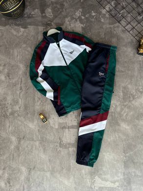 Чоловічий спортивний костюм  Reebok зеленого кольору