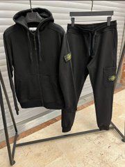 Спортивний костюм stone island чоловічий (чорний)