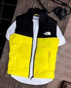 Жилет чоловічий The North Face (жовтий)