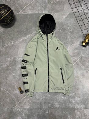 Ветровка двухсторонняя NIKE оливковая