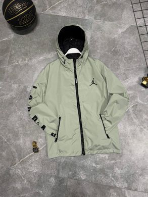 Ветровка двухсторонняя NIKE оливковая