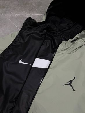 Ветровка двухсторонняя NIKE оливковая