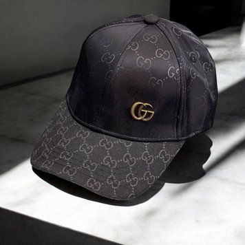 Кепка бейсболка Gucci чорна