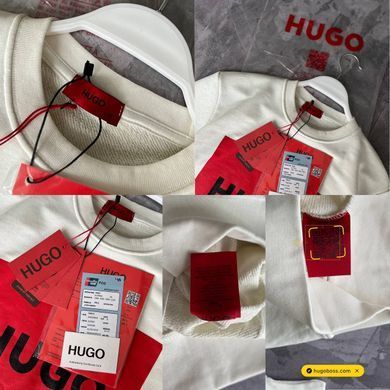 Свитшот Hugo мужской белый