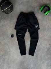 Шорти-лосіни для спорту чорного кольору Under armour