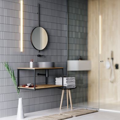 Підвісна тумба під умивальник у стилі лофт De Loft WallLine