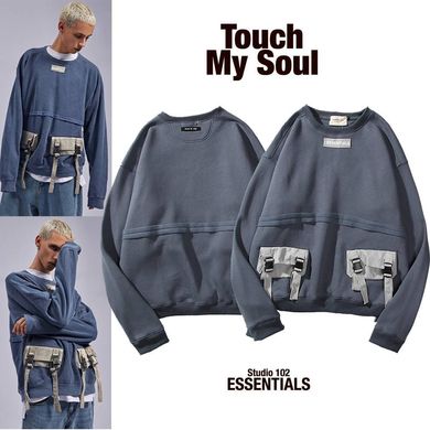 Лонгслив Essentials fear of god grey