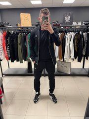 Комплект штаны+спортивка Stone Island черный