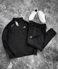 Спортивний костюм чоловічий Adidas (чорний)