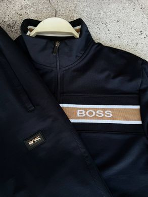 Чоловічий спортивний костюм Boss синього кольору