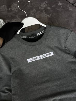 Свитшот мужской Stone Island серый