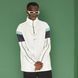 Толстовка мужская Nike на замке цвет белый Оверсайз