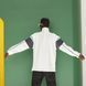 Толстовка мужская Nike на замке цвет белый Оверсайз