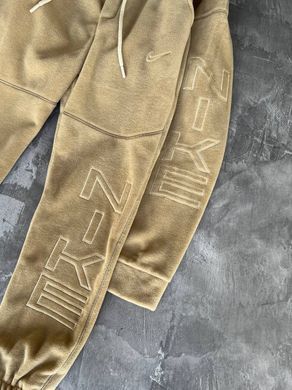 Костюм зимовий на флісі бежовий Nike