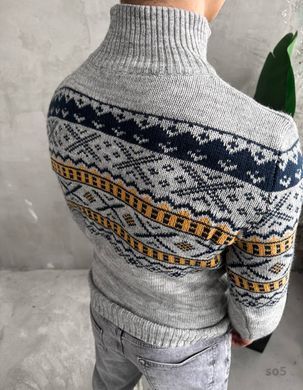 Свитер мужской на замке