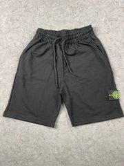 Топовые шорты Stone Island черные