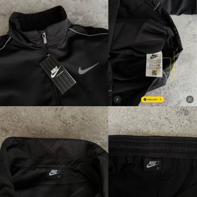 Чоловічий спортивний костюм Nike чорного кольору