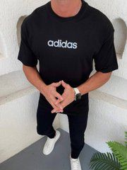 Шикарна футболка Adidas чорний