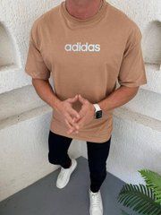 Шикарна футболка Adidas бежевий