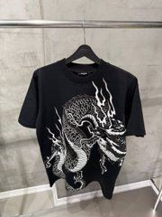Футболка Balmain чорна чоловіча