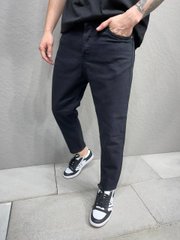 Чоловічі джинси МОМ в чорному кольорі